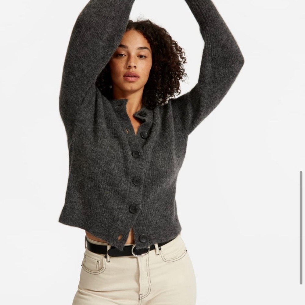 NWOT Everlane Alpaca Cardigan